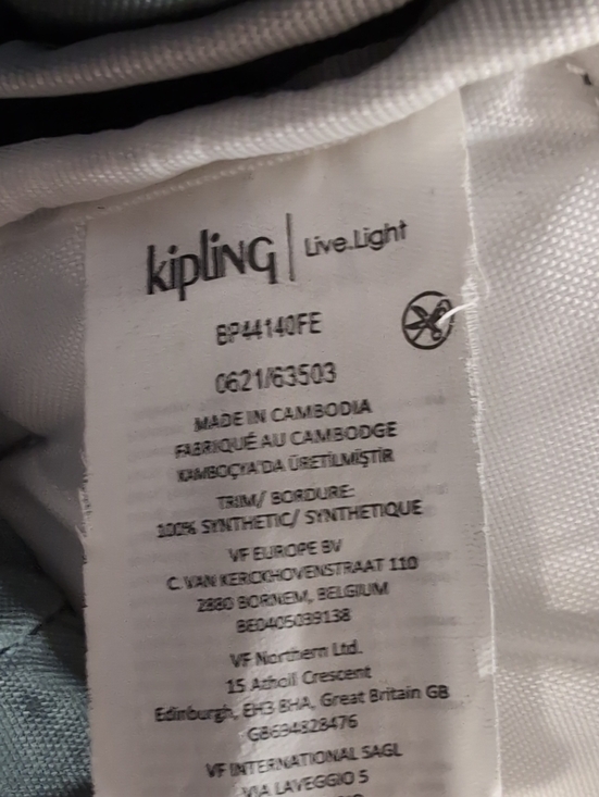 Kipling Harper Expanding Backpack / Light Aloe Tonal main image 9